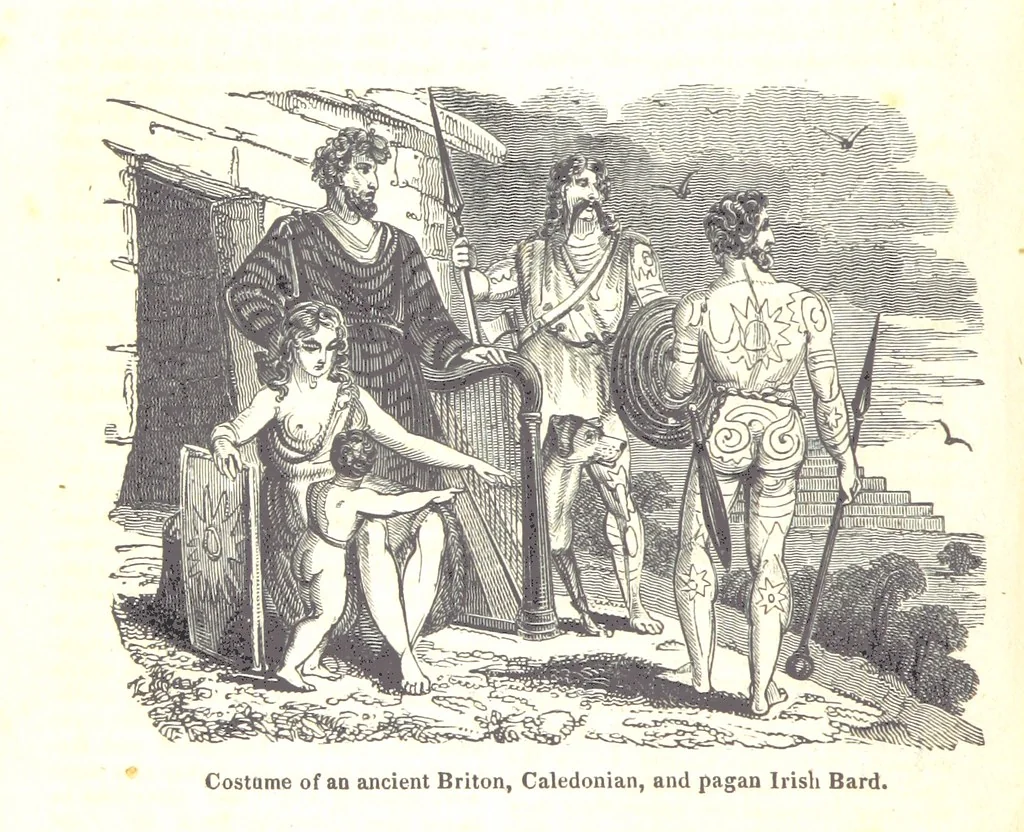 An illustration from The History of England; from the invasion of Julius Caesar to the Revolution in 1688: by D. Hume ... With a continuation, from that period to the death of George the Second, by Tobias Smollett ... and Chronological Records to the coronation of his present Majesty, George the Fourth, by John Burke ... With numerous engravings. (Historical Questions comprising a series of studies upon the most important passages in Dolby's Universal Histories; commencing with Hume and Smollet's History of England. By Robert Horner.), 1825, leaf 30