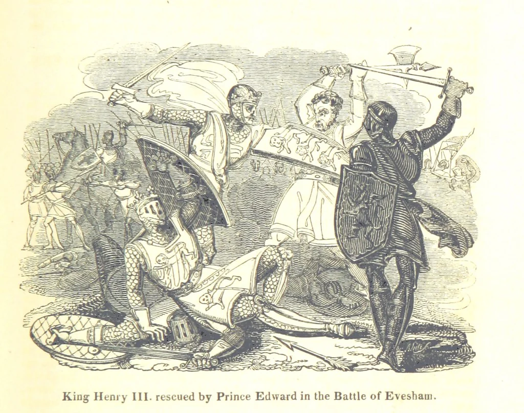 An illustration from The History of England; from the invasion of Julius Caesar to the Revolution in 1688: by D. Hume ... With a continuation, from that period to the death of George the Second, by Tobias Smollett ... and Chronological Records to the coronation of his present Majesty, George the Fourth, by John Burke ... With numerous engravings. (Historical Questions comprising a series of studies upon the most important passages in Dolby's Universal Histories; commencing with Hume and Smollet's History of England. By Robert Horner.), 1825, leaf 367