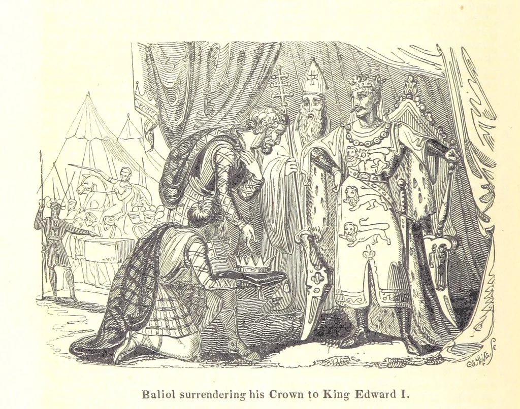 An illustration from The History of England; from the invasion of Julius Caesar to the Revolution in 1688: by D. Hume ... With a continuation, from that period to the death of George the Second, by Tobias Smollett ... and Chronological Records to the coronation of his present Majesty, George the Fourth, by John Burke ... With numerous engravings. (Historical Questions comprising a series of studies upon the most important passages in Dolby's Universal Histories; commencing with Hume and Smollet's History of England. By Robert Horner.), 1825, leaf 402
