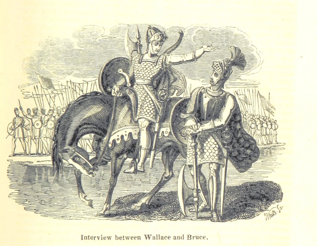 An illustration from The History of England; from the invasion of Julius Caesar to the Revolution in 1688: by D. Hume ... With a continuation, from that period to the death of George the Second, by Tobias Smollett ... and Chronological Records to the coronation of his present Majesty, George the Fourth, by John Burke ... With numerous engravings. (Historical Questions comprising a series of studies upon the most important passages in Dolby's Universal Histories; commencing with Hume and Smollet's History of England. By Robert Horner.), 1825, leaf 415
