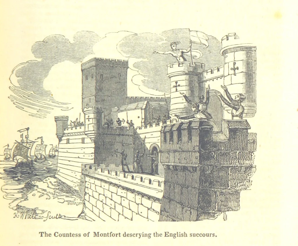 An illustration from The History of England; from the invasion of Julius Caesar to the Revolution in 1688: by D. Hume ... With a continuation, from that period to the death of George the Second, by Tobias Smollett ... and Chronological Records to the coronation of his present Majesty, George the Fourth, by John Burke ... With numerous engravings. (Historical Questions comprising a series of studies upon the most important passages in Dolby's Universal Histories; commencing with Hume and Smollet's History of England. By Robert Horner.), 1825, leaf 467