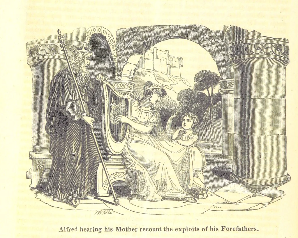 An illustration from The History of England; from the invasion of Julius Caesar to the Revolution in 1688: by D. Hume ... With a continuation, from that period to the death of George the Second, by Tobias Smollett ... and Chronological Records to the coronation of his present Majesty, George the Fourth, by John Burke ... With numerous engravings. (Historical Questions comprising a series of studies upon the most important passages in Dolby's Universal Histories; commencing with Hume and Smollet's History of England. By Robert Horner.), 1825, leaf 70
