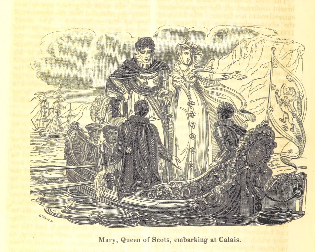 An illustration from The History of England; from the invasion of Julius Caesar to the Revolution in 1688: by D. Hume ... With a continuation, from that period to the death of George the Second, by Tobias Smollett ... and Chronological Records to the coronation of his present Majesty, George the Fourth, by John Burke ... With numerous engravings. (Historical Questions comprising a series of studies upon the most important passages in Dolby's Universal Histories; commencing with Hume and Smollet's History of England. By Robert Horner.), 1825, leaf 372