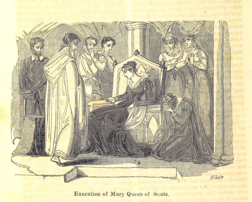 An illustration from The History of England; from the invasion of Julius Caesar to the Revolution in 1688: by D. Hume ... With a continuation, from that period to the death of George the Second, by Tobias Smollett ... and Chronological Records to the coronation of his present Majesty, George the Fourth, by John Burke ... With numerous engravings. (Historical Questions comprising a series of studies upon the most important passages in Dolby's Universal Histories; commencing with Hume and Smollet's History of England. By Robert Horner.), 1825, leaf 494