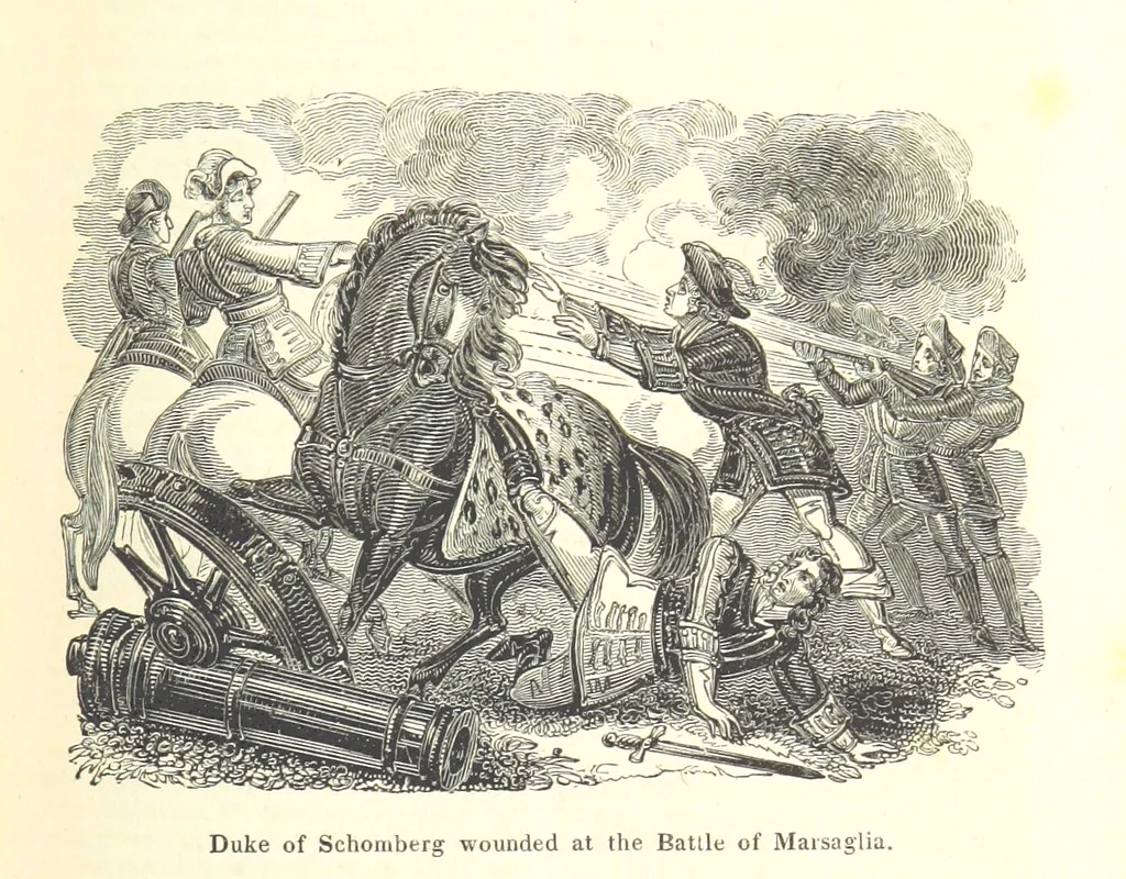 An illustration from The History of England; from the invasion of Julius Caesar to the Revolution in 1688: by D. Hume ... With a continuation, from that period to the death of George the Second, by Tobias Smollett ... and Chronological Records to the coronation of his present Majesty, George the Fourth, by John Burke ... With numerous engravings. (Historical Questions comprising a series of studies upon the most important passages in Dolby's Universal Histories; commencing with Hume and Smollet's History of England. By Robert Horner.), 1825, leaf 263