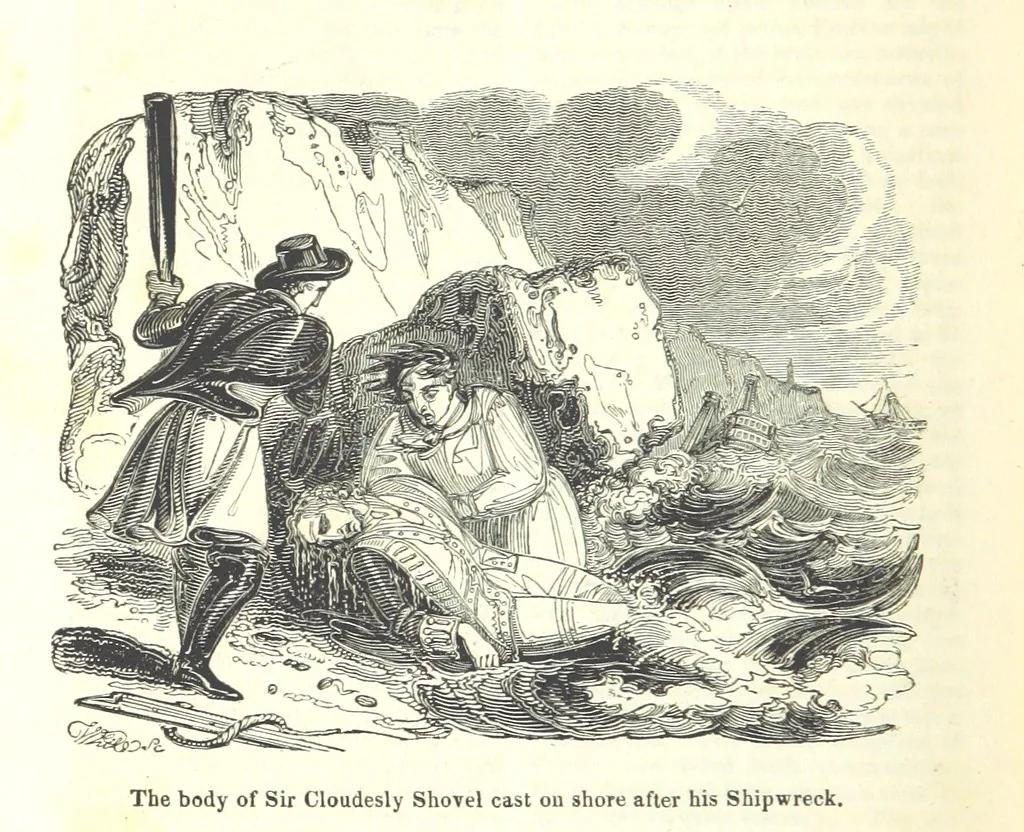 An illustration from The History of England; from the invasion of Julius Caesar to the Revolution in 1688: by D. Hume ... With a continuation, from that period to the death of George the Second, by Tobias Smollett ... and Chronological Records to the coronation of his present Majesty, George the Fourth, by John Burke ... With numerous engravings. (Historical Questions comprising a series of studies upon the most important passages in Dolby's Universal Histories; commencing with Hume and Smollet's History of England. By Robert Horner.), 1825, leaf 444