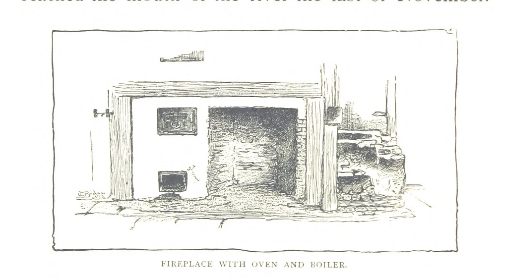 An illustration from How New England was made, etc, 1890, leaf 102