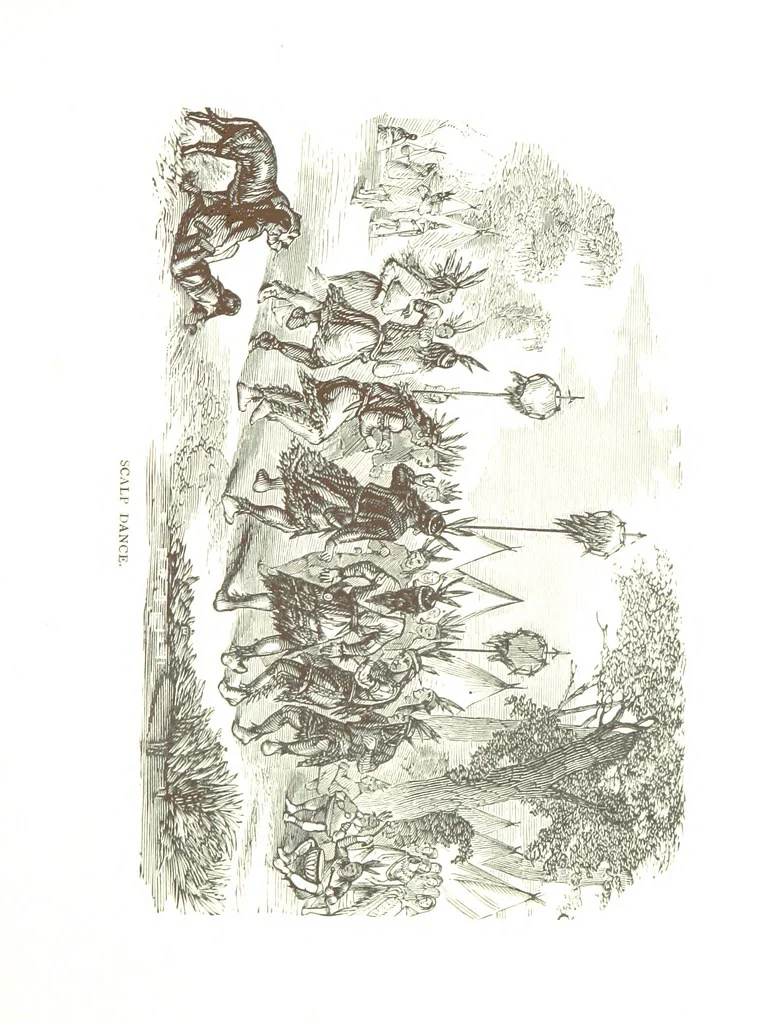 An illustration from How New England was made, etc, 1890, leaf 133