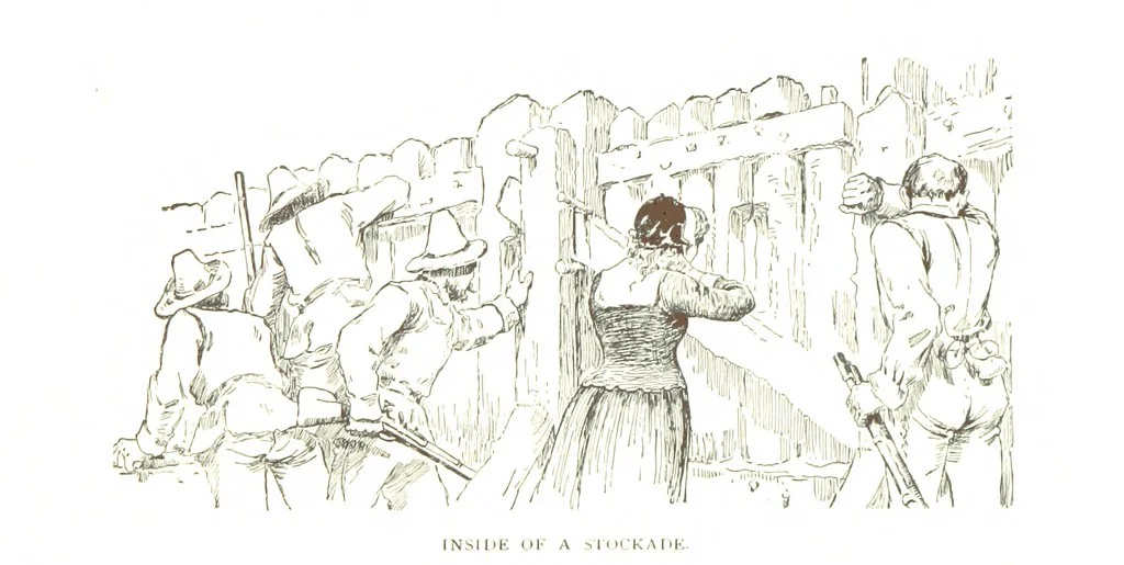 An illustration from How New England was made, etc, 1890, leaf 139