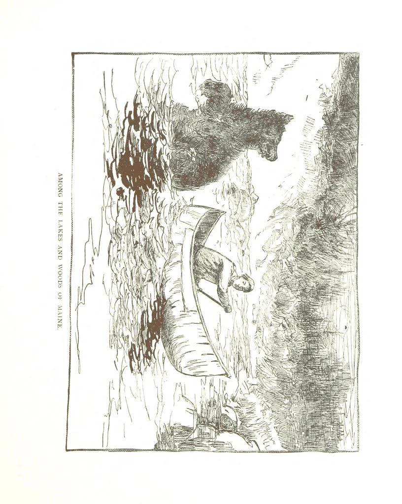 An illustration from How New England was made, etc, 1890, leaf 161