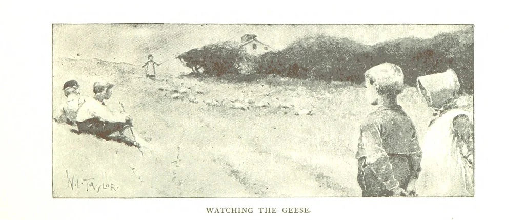 An illustration from How New England was made, etc, 1890, leaf 165
