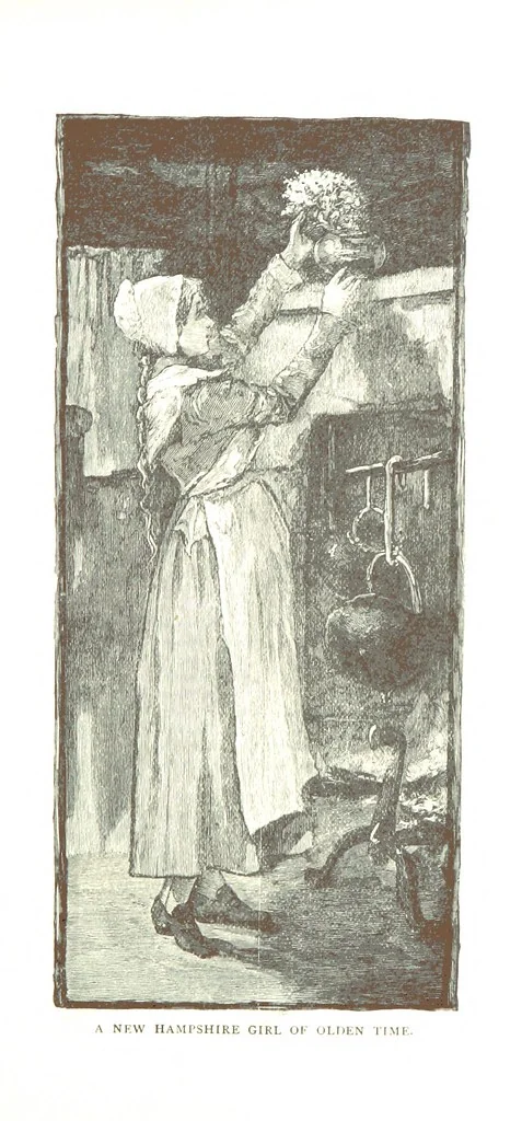 An illustration from How New England was made, etc, 1890, leaf 167