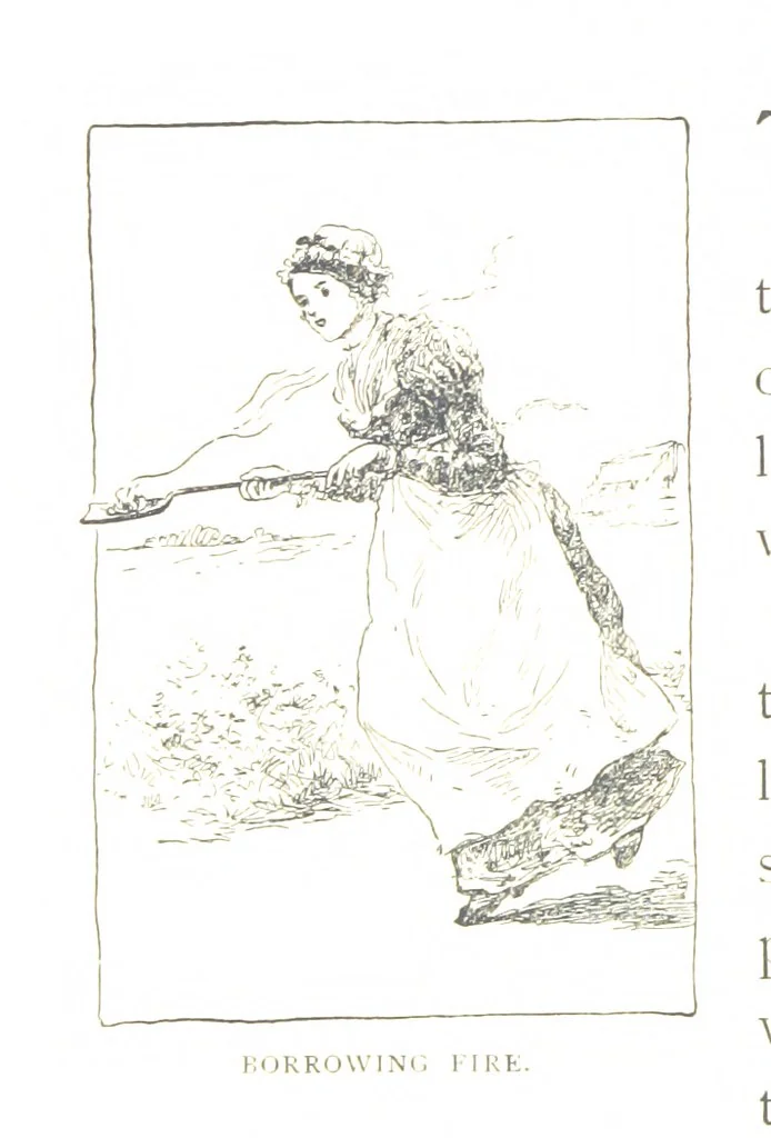 An illustration from How New England was made, etc, 1890, leaf 170