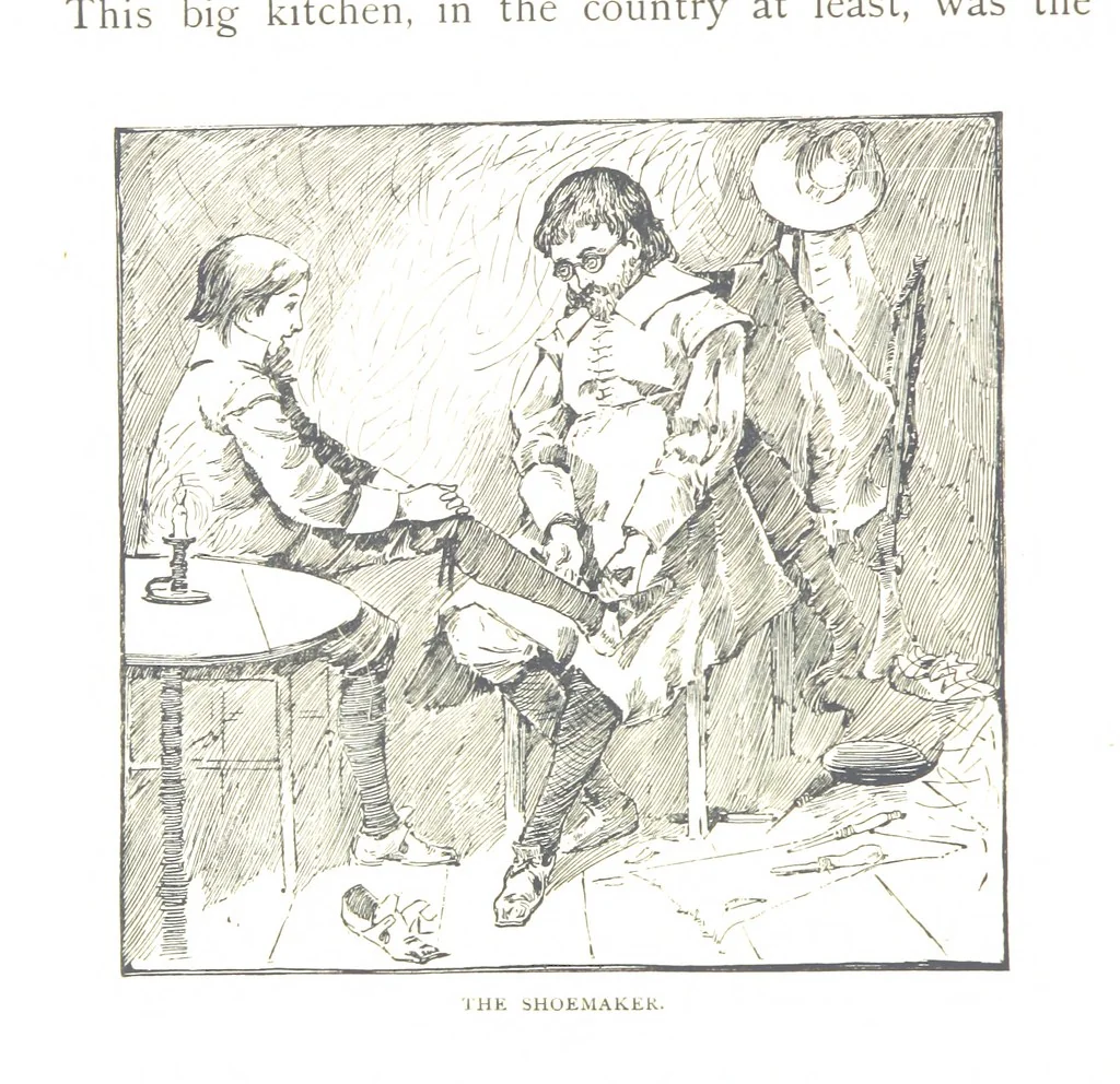 An illustration from How New England was made, etc, 1890, leaf 172