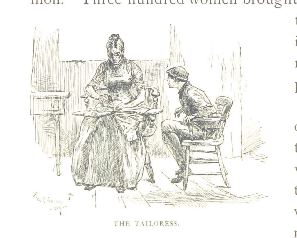 An illustration from How New England was made, etc, 1890, leaf 174