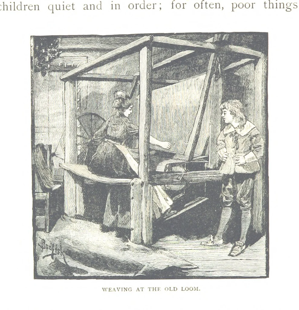 An illustration from How New England was made, etc, 1890, leaf 178