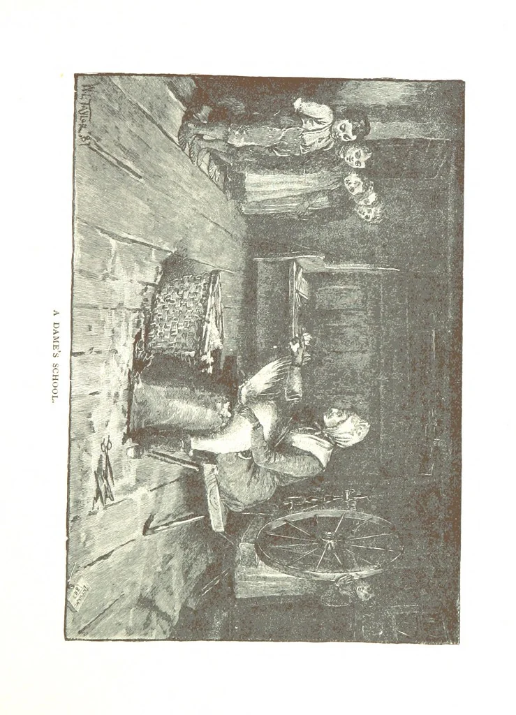 An illustration from How New England was made, etc, 1890, leaf 181