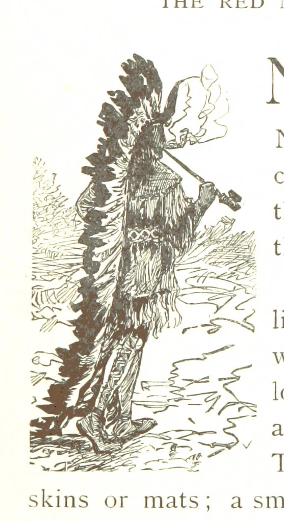 An illustration from How New England was made, etc, 1890, leaf 19