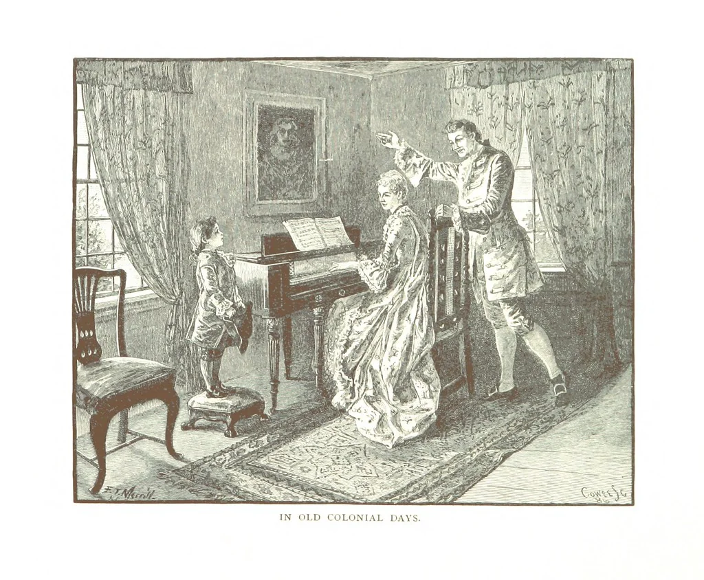 An illustration from How New England was made, etc, 1890, leaf 191