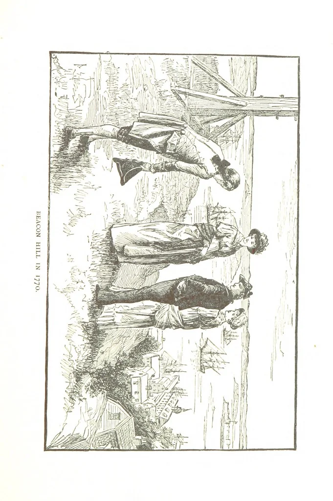 An illustration from How New England was made, etc, 1890, leaf 209