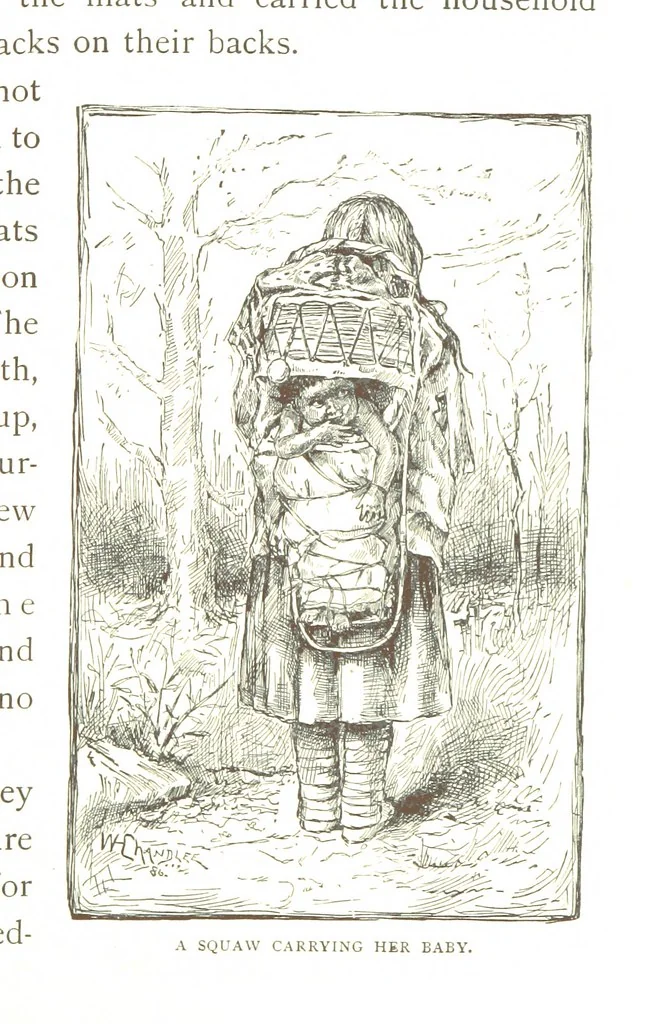 An illustration from How New England was made, etc, 1890, leaf 21