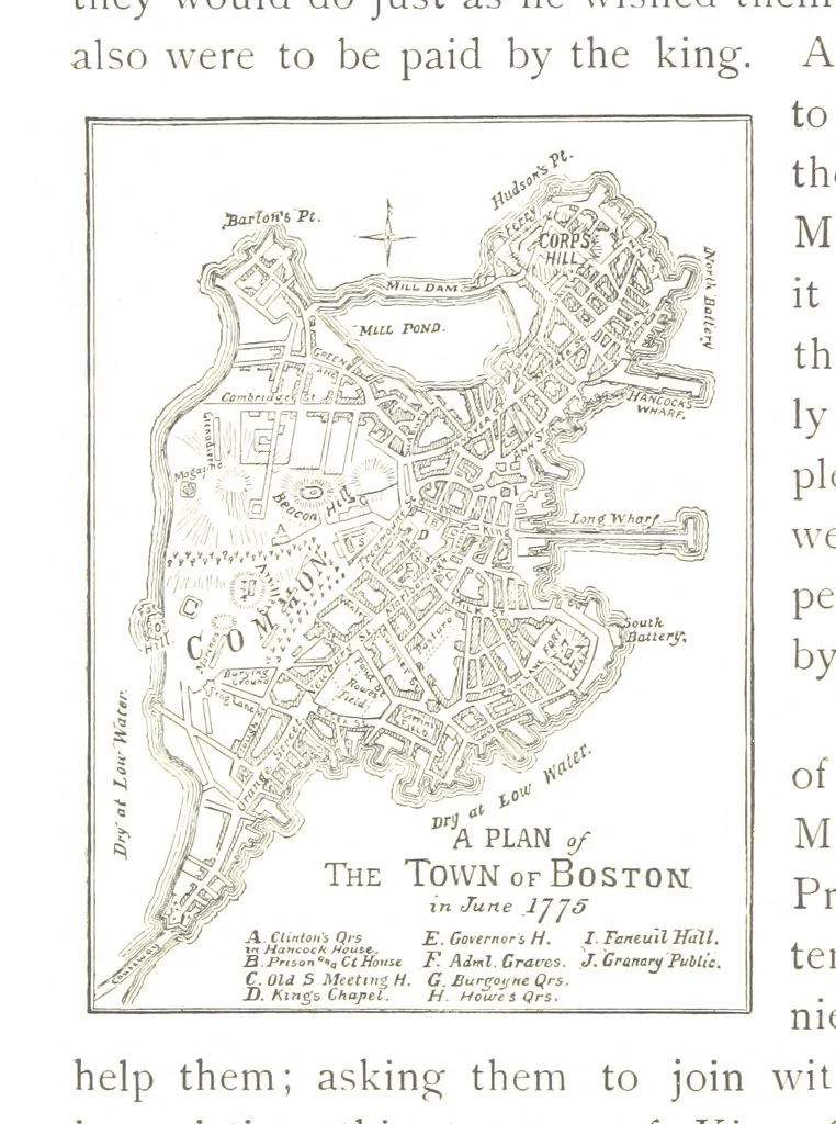 An illustration from How New England was made, etc, 1890, leaf 214