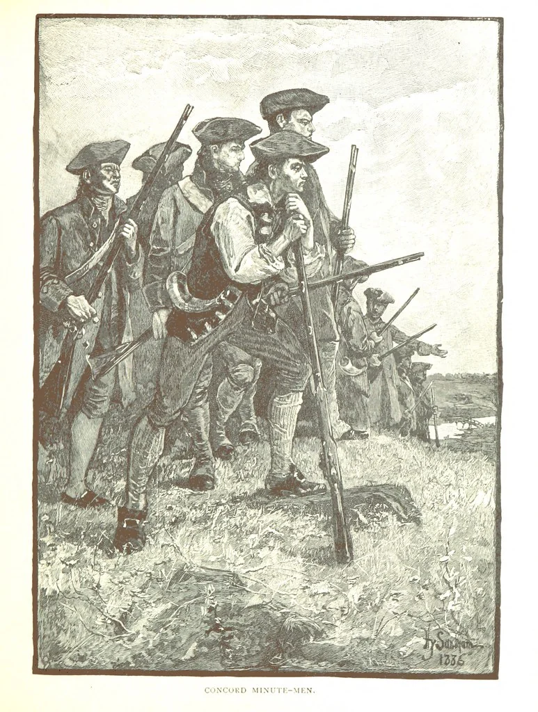 An illustration from How New England was made, etc, 1890, leaf 237