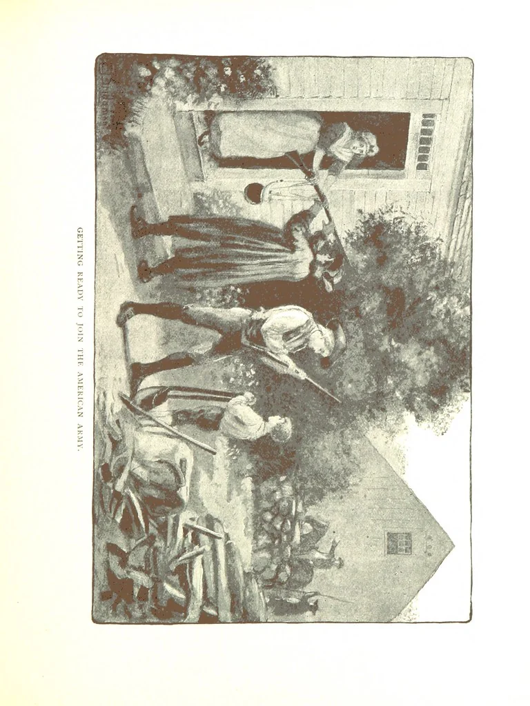 An illustration from How New England was made, etc, 1890, leaf 243