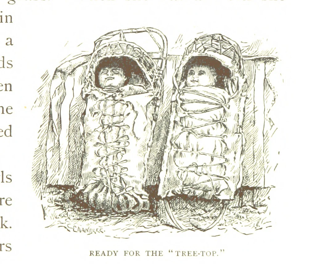 An illustration from How New England was made, etc, 1890, leaf 25