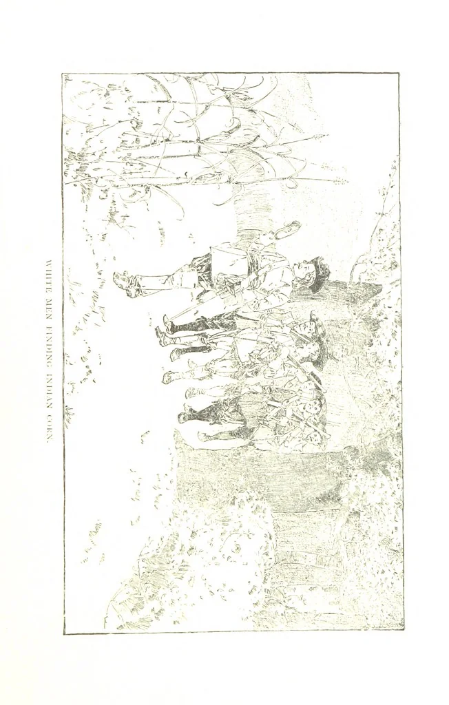 An illustration from How New England was made, etc, 1890, leaf 45