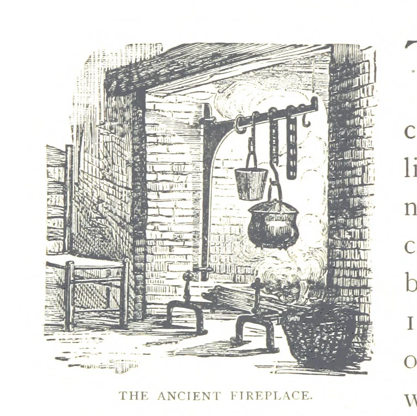 An illustration from How New England was made, etc, 1890, leaf 56