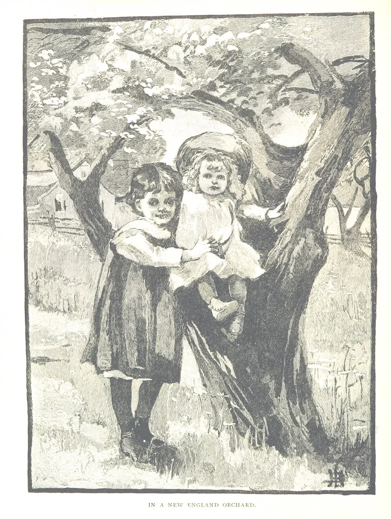 An illustration from How New England was made, etc, 1890, leaf 8