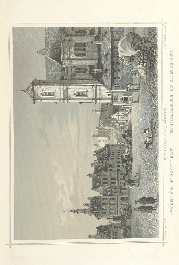An illustration from Magyarország és Erdély eredeti képekben. Rajzolta Rohbock L., történelmi és helyirati szöveggel, irta H. J, 1860, leaf 129