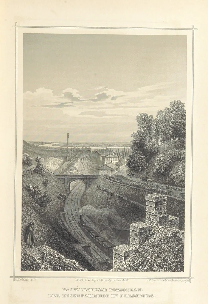 An illustration from Magyarország és Erdély eredeti képekben. Rajzolta Rohbock L., történelmi és helyirati szöveggel, irta H. J, 1860, leaf 147
