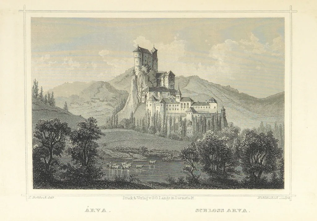 An illustration from Magyarország és Erdély eredeti képekben. Rajzolta Rohbock L., történelmi és helyirati szöveggel, irta H. J, 1860, leaf 253