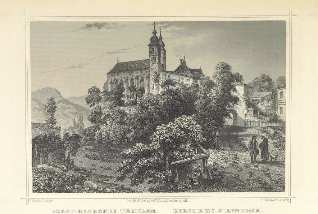 An illustration from Magyarország és Erdély eredeti képekben. Rajzolta Rohbock L., történelmi és helyirati szöveggel, irta H. J, 1860, leaf 339