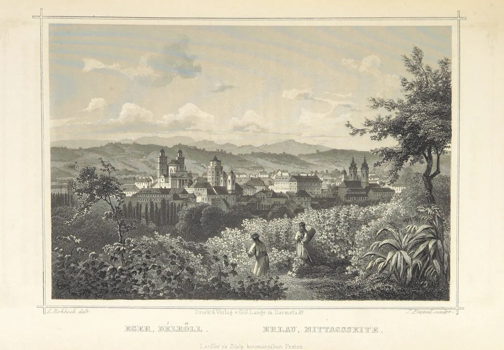 An illustration from Magyarország és Erdély eredeti képekben. Rajzolta Rohbock L., történelmi és helyirati szöveggel, irta H. J, 1860, leaf 355