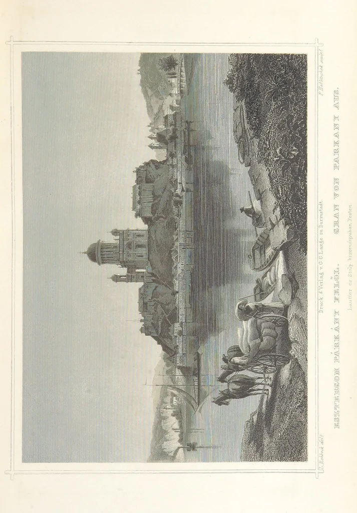 An illustration from Magyarország és Erdély eredeti képekben. Rajzolta Rohbock L., történelmi és helyirati szöveggel, irta H. J, 1860, leaf 37