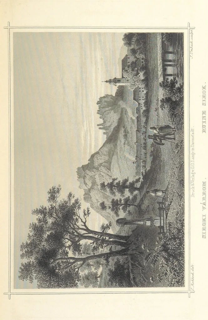 An illustration from Magyarország és Erdély eredeti képekben. Rajzolta Rohbock L., történelmi és helyirati szöveggel, irta H. J, 1860, leaf 375