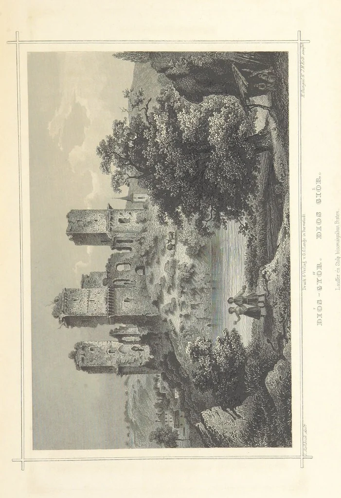 An illustration from Magyarország és Erdély eredeti képekben. Rajzolta Rohbock L., történelmi és helyirati szöveggel, irta H. J, 1860, leaf 389