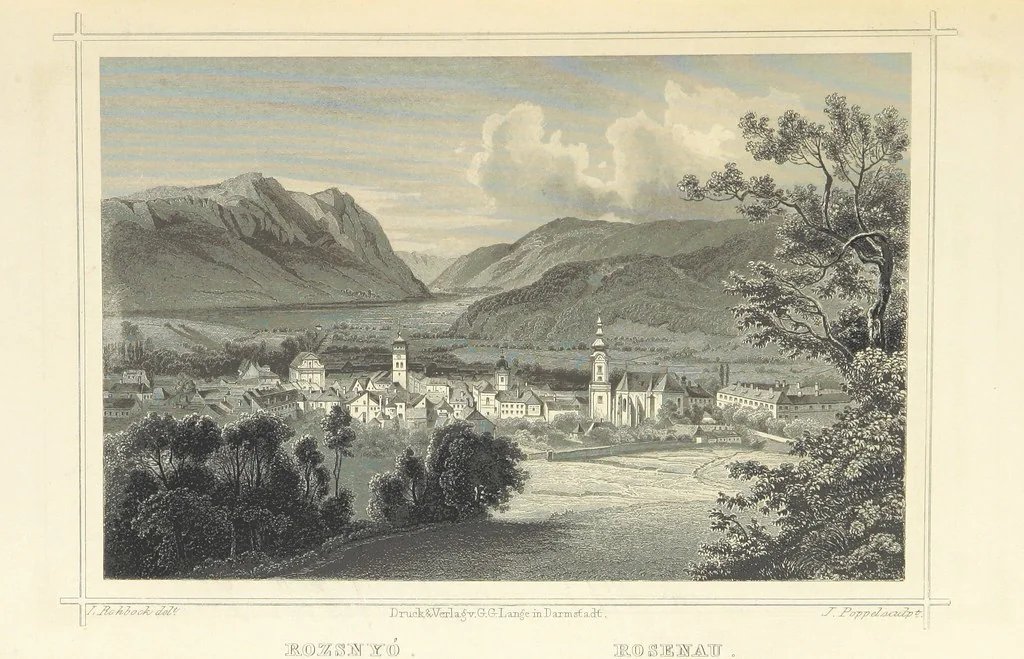 An illustration from Magyarország és Erdély eredeti képekben. Rajzolta Rohbock L., történelmi és helyirati szöveggel, irta H. J, 1860, leaf 409