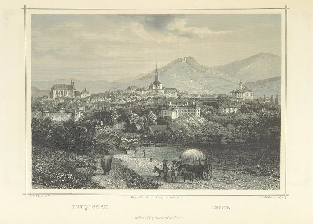 An illustration from Magyarország és Erdély eredeti képekben. Rajzolta Rohbock L., történelmi és helyirati szöveggel, irta H. J, 1860, leaf 433