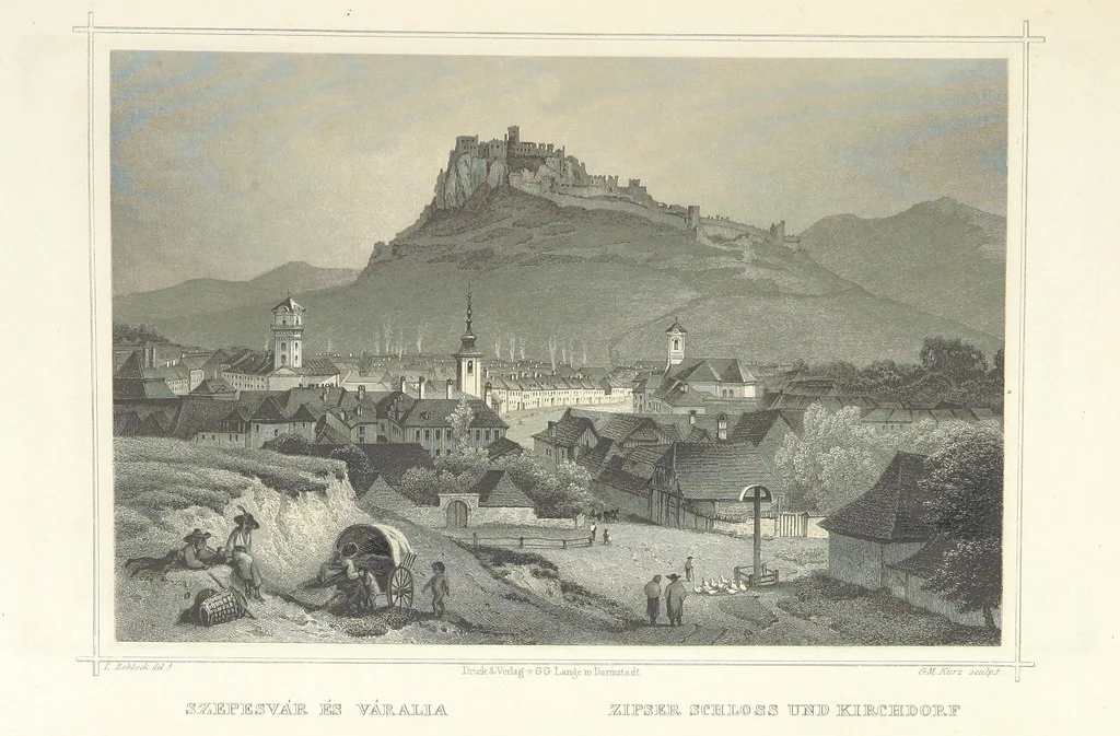 An illustration from Magyarország és Erdély eredeti képekben. Rajzolta Rohbock L., történelmi és helyirati szöveggel, irta H. J, 1860, leaf 437
