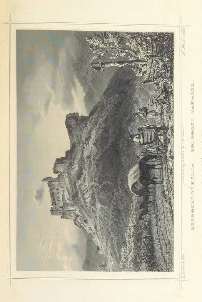 An illustration from Magyarország és Erdély eredeti képekben. Rajzolta Rohbock L., történelmi és helyirati szöveggel, irta H. J, 1860, leaf 513