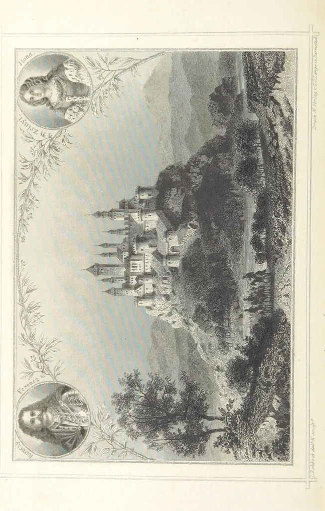 An illustration from Magyarország és Erdély eredeti képekben. Rajzolta Rohbock L., történelmi és helyirati szöveggel, irta H. J, 1860, leaf 524