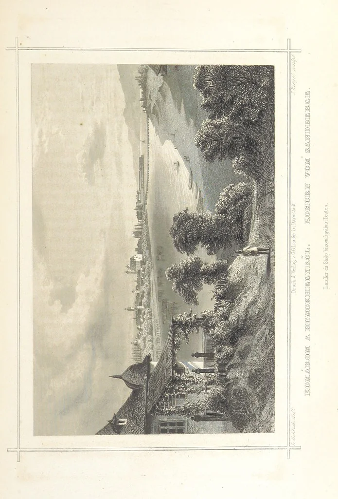 An illustration from Magyarország és Erdély eredeti képekben. Rajzolta Rohbock L., történelmi és helyirati szöveggel, irta H. J, 1860, leaf 55