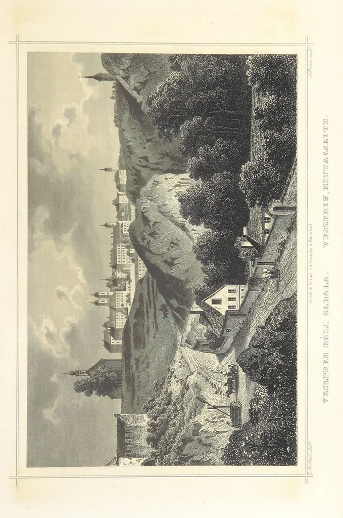 An illustration from Magyarország és Erdély eredeti képekben. Rajzolta Rohbock L., történelmi és helyirati szöveggel, irta H. J, 1860, leaf 613