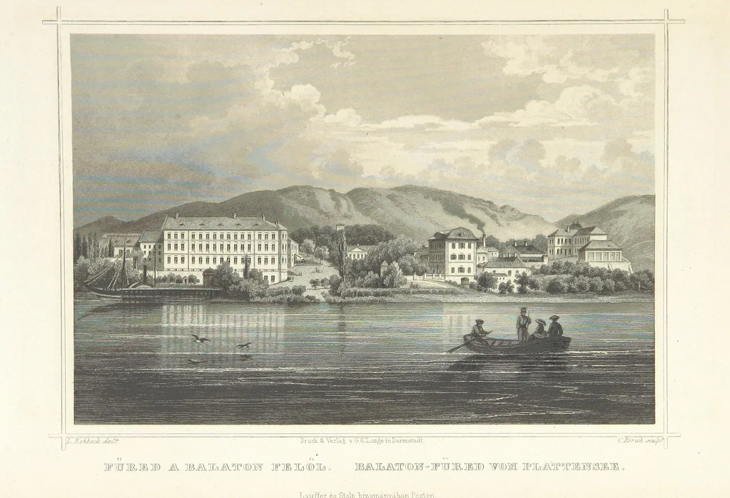 An illustration from Magyarország és Erdély eredeti képekben. Rajzolta Rohbock L., történelmi és helyirati szöveggel, irta H. J, 1860, leaf 617