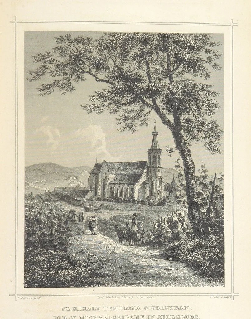 An illustration from Magyarország és Erdély eredeti képekben. Rajzolta Rohbock L., történelmi és helyirati szöveggel, irta H. J, 1860, leaf 669