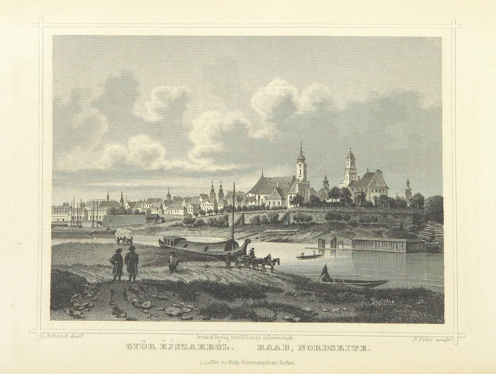 An illustration from Magyarország és Erdély eredeti képekben. Rajzolta Rohbock L., történelmi és helyirati szöveggel, irta H. J, 1860, leaf 68